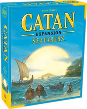 Load image into Gallery viewer, Settlers of Catan Strategy Board Game 5th Edition and Extension 5-6 Player Board Game Party  Trade Build Settle and Seafarers
