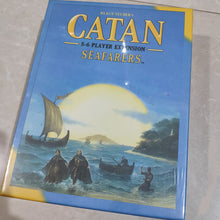 Load image into Gallery viewer, Settlers of Catan Strategy Board Game 5th Edition and Extension 5-6 Player Board Game Party  Trade Build Settle and Seafarers