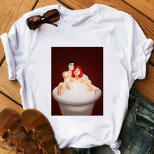 Load image into Gallery viewer, Women's Tshirt Aladdin Jasmin Romantic Night Funny T Shirt Girl Fitness Summer O-Neck Casual Short Sleeve Camiseta Mujer Lady